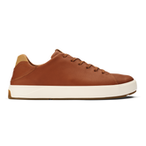 Lae‘ahi Lī ‘Ili Men's Leather Sneakers - Kukui Brown | OluKai Men