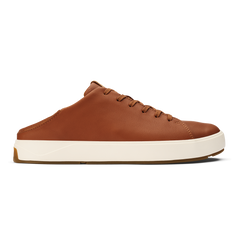 Lae‘ahi Lī ‘Ili Men's Leather Sneakers - Kukui Brown | OluKai Men