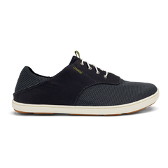 Nohea Moku Men's Boat Shoes - Black | OluKai Men