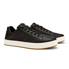 Lae‘ahi Lī ‘Ili Men's Leather Sneakers - Onyx | OluKai Men