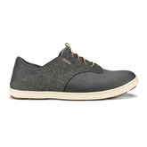 Nohea Moku Men's Boat Shoes - Charcoal / Clay | OluKai Men