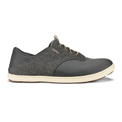 Nohea Moku Men's Boat Shoes - Charcoal / Clay | OluKai Men