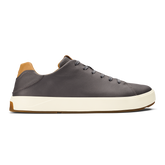 Lae‘ahi Lī ‘Ili Men's Leather Sneakers - Stone | OluKai Men