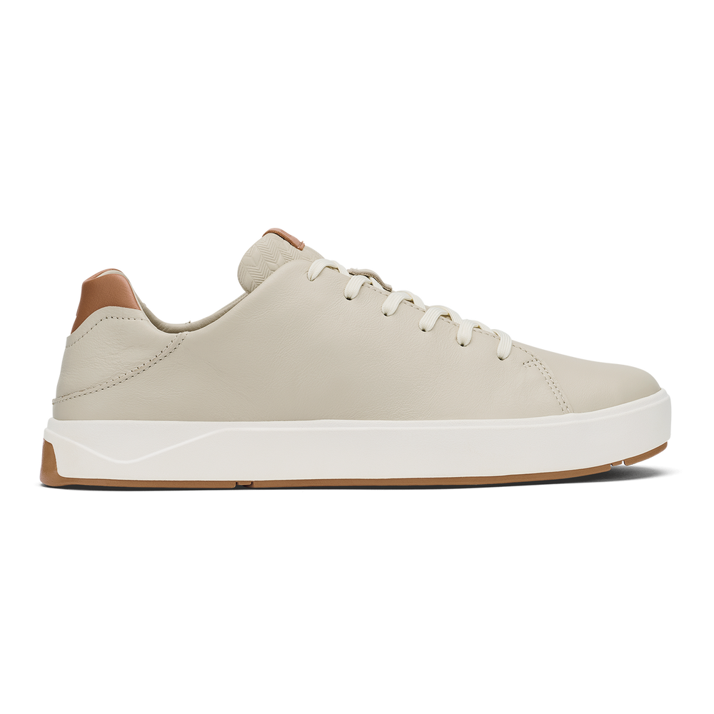 Lae‘ahi Lī ‘Ili Men's Leather Sneakers - Tapa | OluKai Men