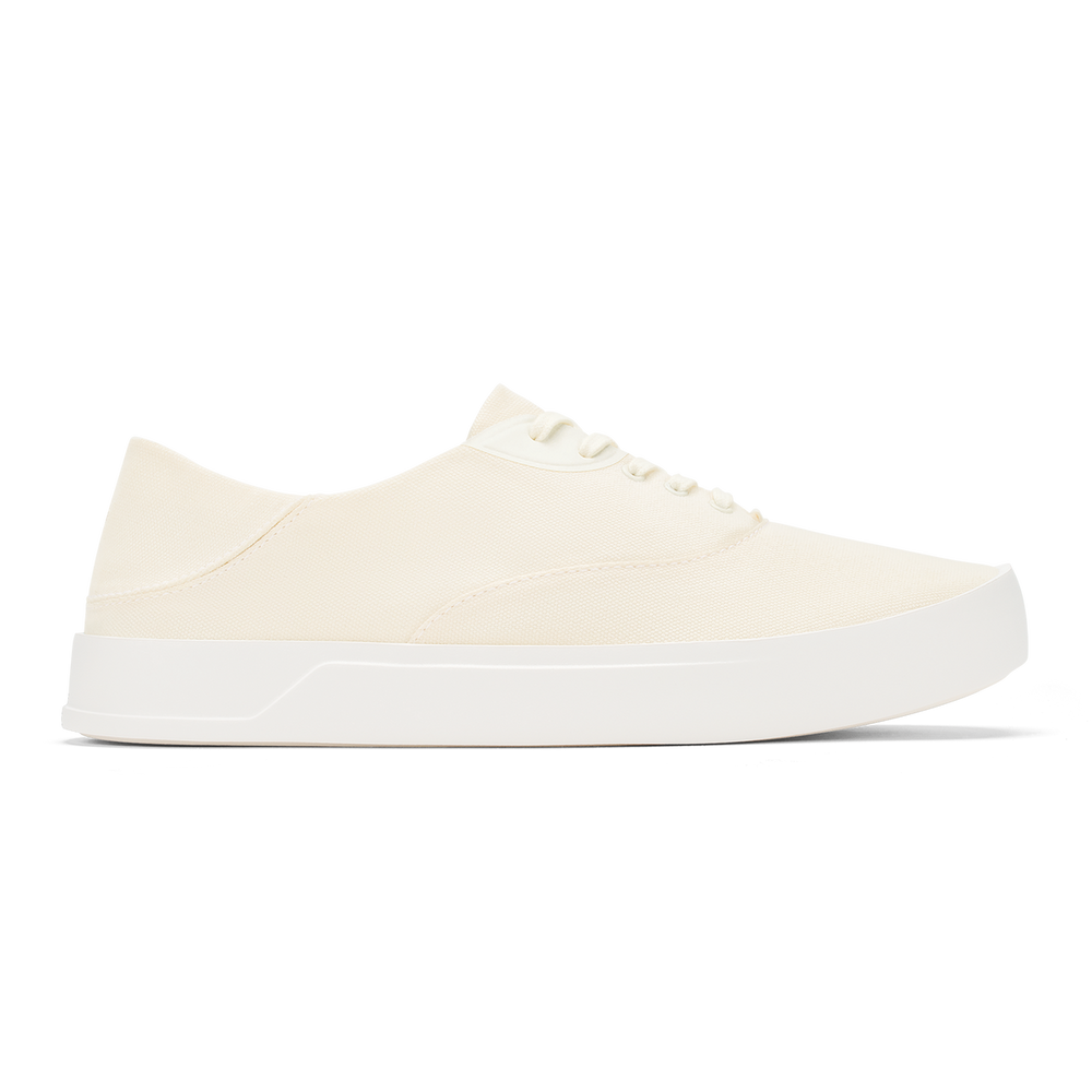 Tradewind Men’s Breathable Sneakers - Off White | OluKai Men