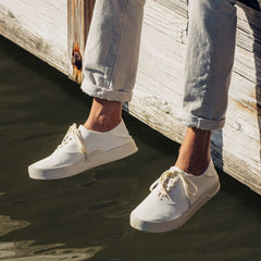Tradewind Men’s Breathable Sneakers - Off White | OluKai Men