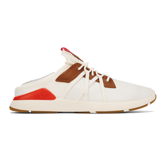 Mio Lī Men's Athletic Shoes - Bright White / Red Lava | OluKai Men