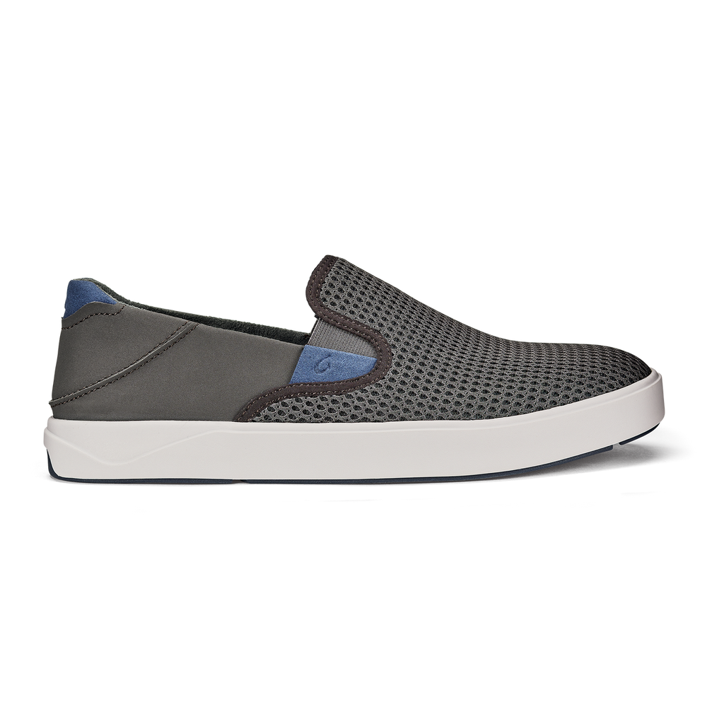 Lae‘ahi Men's Slip-On Sneakers - Pavement | OluKai Men