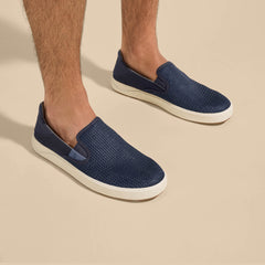 Lae‘ahi Men's Slip-On Sneakers - Blue Depth | OluKai Men