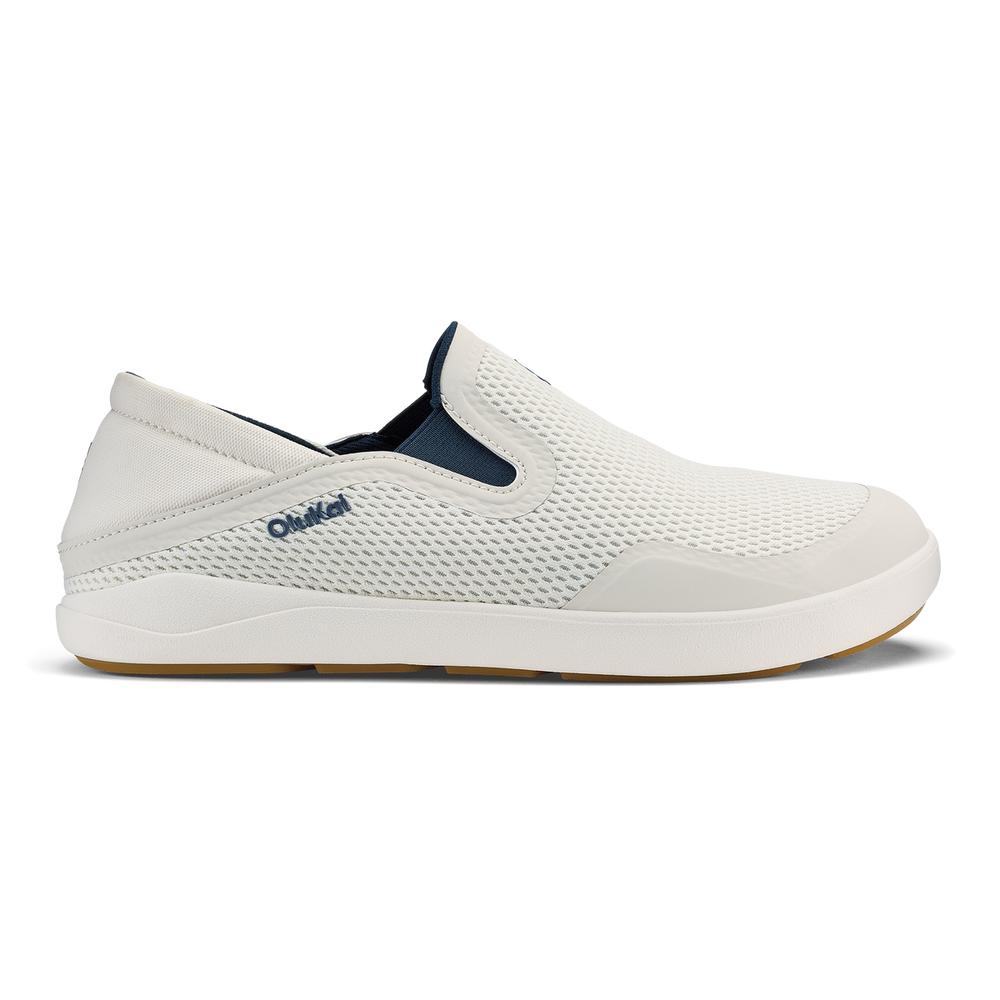 Moku Slip-on - White Sand / Trench Blue | OluKai Men