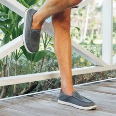 Kākaha Mesh Men‘s Slip-On Shoes - Rock | OluKai Men