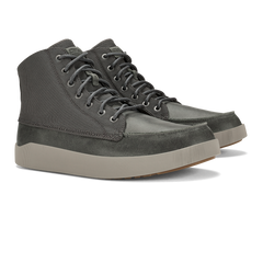 Mōlina Men’s Waterproof Leather Boots - Black | OluKai Men