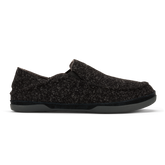 Moloā Hulu Men’s Wool Slippers - Black | OluKai Men