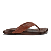 Hiapo - Rum / Dark Wood Men’s Leather Beach Sandals | OluKai Men