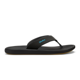 Ki‘i Men’s Water Ready Beach Sandals - Lava Rock / Bold Blue | OluKai Men