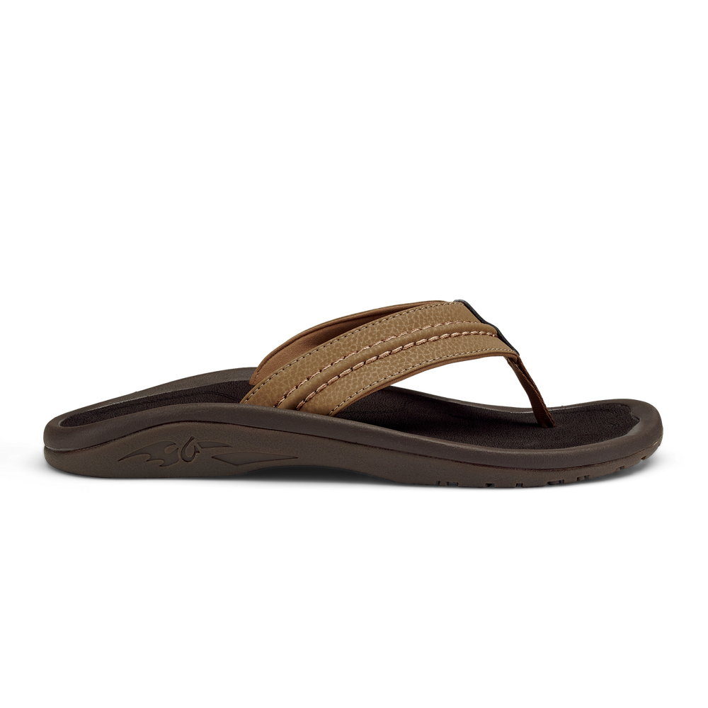 OluKai Hokua - Tan | Men's Beach Sandals | OluKai Men