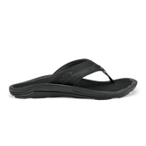 Kīpī Men’s Comfortable Beach Sandals - Black | OluKai Men
