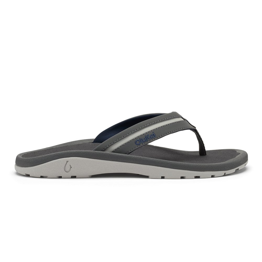 ʻOhana Palua - Cloud Grey / Rock | OluKai Men