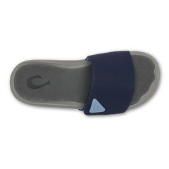 Ulele Slide - Blue Depth / Charcoal | OluKai Men