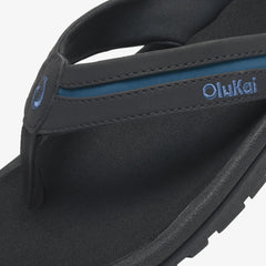 ʻOhana Pālua - Black / Slate Blue | OluKai Men
