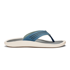 Ulele Men's Beach Sandals - Slate Blue / Charcoal | OluKai Men