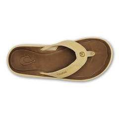 Pili Men’s Waterproof Leather Sandals - Toasted Coconut / Tan | OluKai Men
