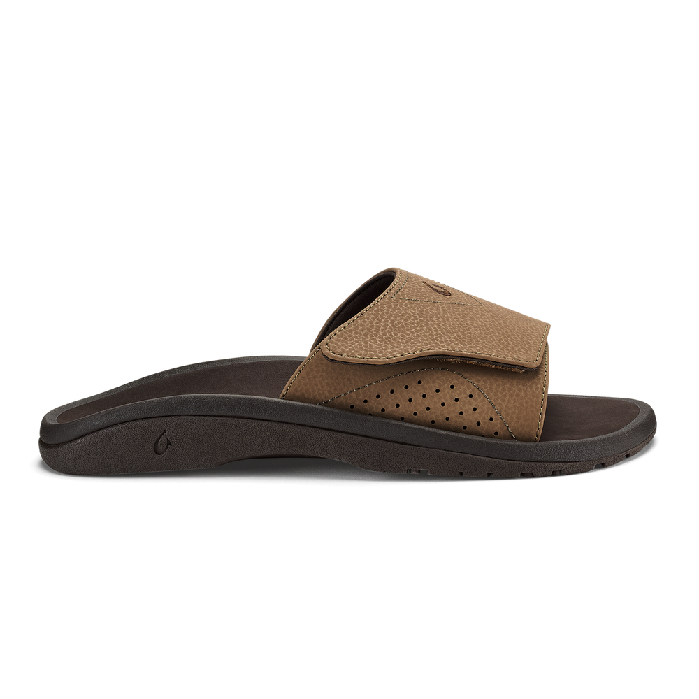 Nalu Slide - Tan / Dk Java | OluKai Men