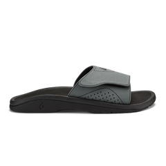 Nalu Slide - Rock / Black | OluKai Men