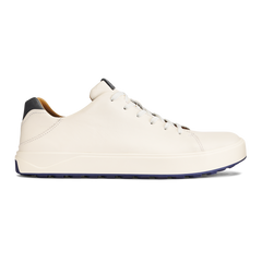 Wai‘alae Men’s Waterproof Leather Golf Shoes - White | OluKai Men