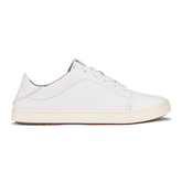 Pehuea Lī ‘Ili Women's Leather Sneakers - White | OluKai Women