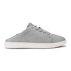 Pehuea Lī ‘Ili Women's Leather Sneakers - Ash | OluKai Women
