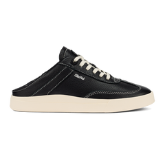 Hā‘upu Women’s Leather Sneakers - Onyx | OluKai Women