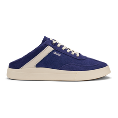 Hā‘upu Women’s Leather Sneakers - Navy / Off White | OluKai Women