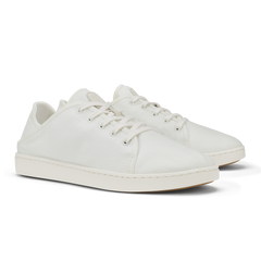 OluKai Pehuea Lī Canvas Women's Sneakers - Bright White | OluKai Women