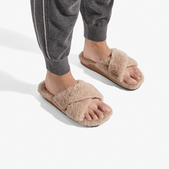Hila Heu Women’s Slide Slipper Sandals - Tan | OluKai Women