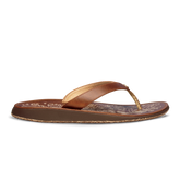 Paniolo Women’s Leather Beach Flip Flops - Natural | OluKai Women
