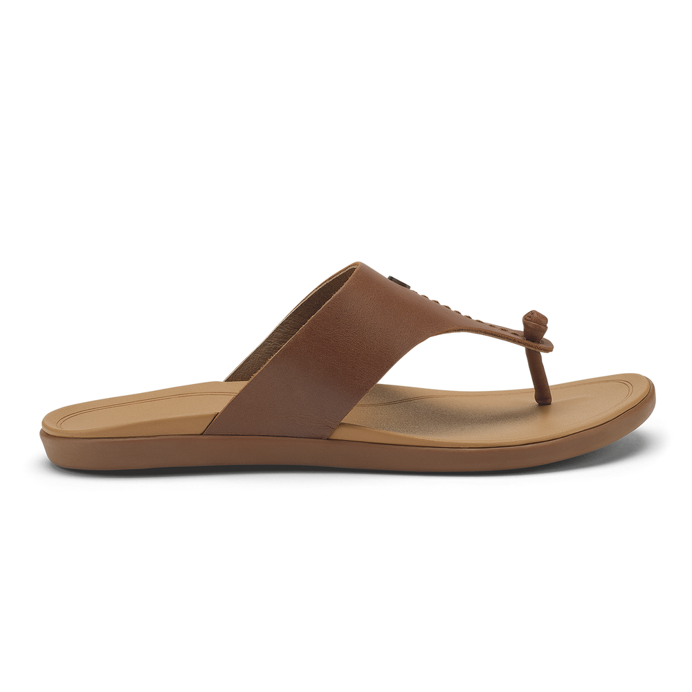 Hoʻopio Mele - Toffee / Warm Sand | OluKai Women
