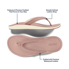Southshore Women’s Waterproof Leather Sandals - Soft Pink | OluKai Women
