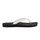 ‘Uiki Women’s Everyday Beach Sandals - Bright White / Lava Rock | OluKai Women