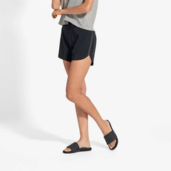 Ulele Slide - Black / Black | OluKai Women