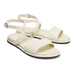Tiare Wrap Women’s Leather Sandals - White Sand | OluKai Women
