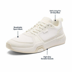Olukai ‘Anau Pickleball Shoes - Bright White | Men Court