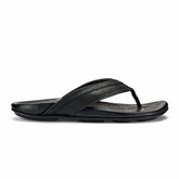 Olukai Hiapo - Lava Rock Leather Beach Sandals | Men Leather