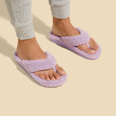 Olukai Kīpe'a Heu Flip Flop Slippers - Lilac | Women Warm Weather