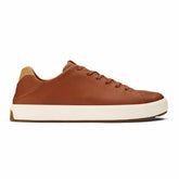 Olukai Lae‘ahi Lī ‘Ili Leather Sneakers - Kukui Brown | Men Sneakers