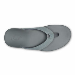 Olukai Maha Recovery Comfortable Beach Sandals - Cooler Grey | Men Water-Friendly