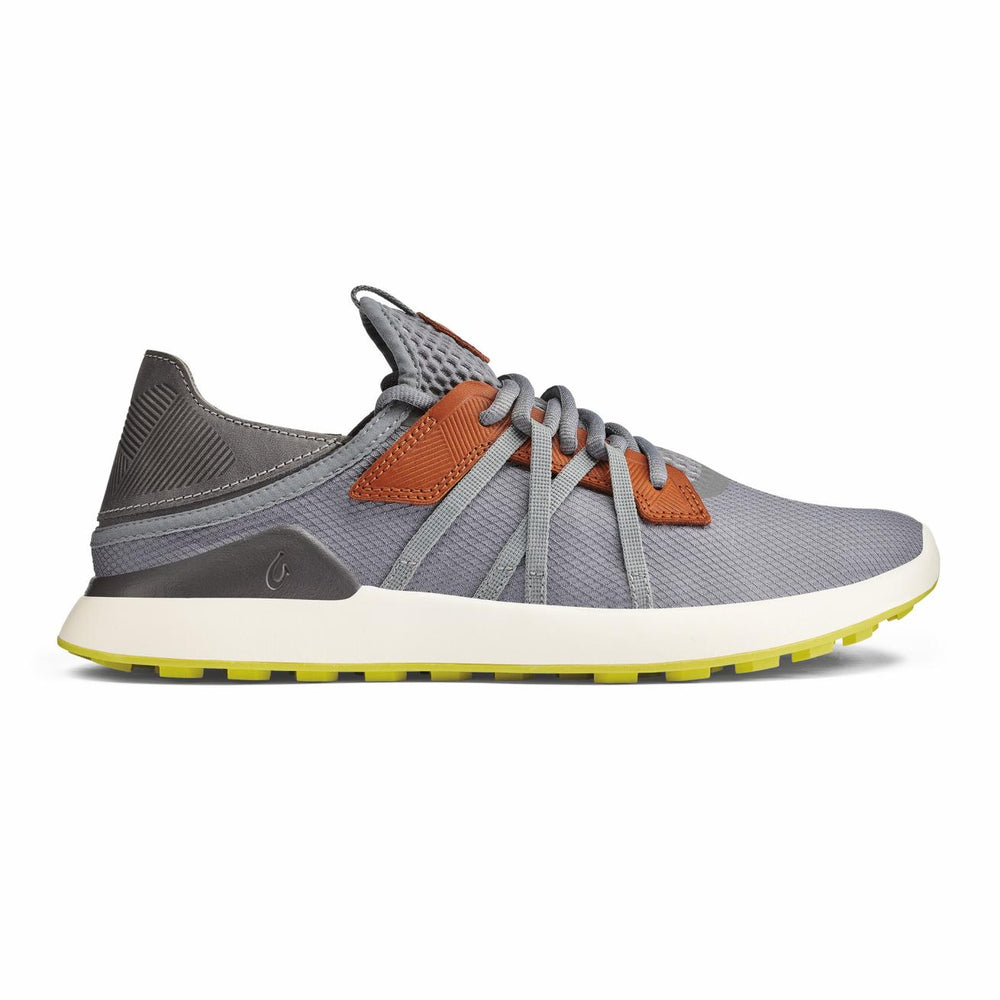 Olukai Manele Breathable Golf Shoes - Poi / Charcoal | Men Golf