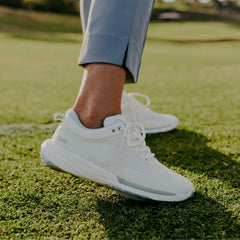 Olukai Mākena Waterproof Golf Shoes - Bright White | Women Golf