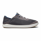 Olukai Moku Pae Boat Shoes - Pavement / Vintage Blue | Men Water-Friendly