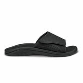 Olukai Nalu Slide Beach Slide Sandals - Black | Men Water-Friendly